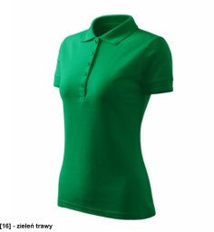 Pique Polo Free - ADLER - Pique Polo Free - Koszulka polo damska, 200 g/m2, 65 % bawełna, 35 % poliester - zieleń trawy L