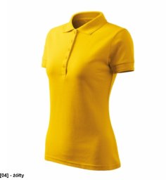 Pique Polo Free - ADLER - Pique Polo Free - Koszulka polo damska, 200 g/m2, 65 % bawełna, 35 % poliester - żółty XL