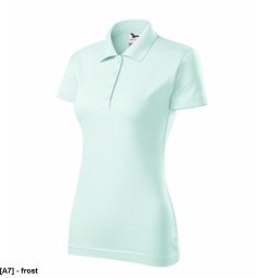 Single J. 223 - ADLER - Koszulka polo damska, 180 g/m2, 100% bawełna, - frost - rozmiar S