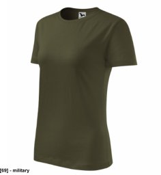 Classic New 133 - ADLER - Koszulka damska, 145 g/m2 - military M