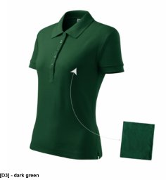 Cotton 213 - ADLER - Koszulka polo damska, 170 g/m2, - dark green XL