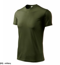 Fantasy 124 - ADLER - Koszulka męska, 150 g/m2, 100% poliester, - military - rozmiar 2XL