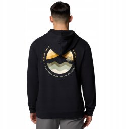 Columbia Columbia Trek Graphic Hoodie 2018494018 Czarne M