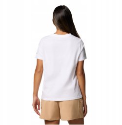 Columbia Rolling Bend Graphic SS Tee 2120021103 białe S