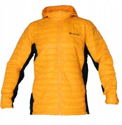 Columbia Powder Pass Hybrid Hooded Jacket 2126101816 Pomarańczowe M