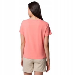 Columbia Sun Trek W SS II Tee 2119711685 Różowe M