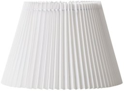 PLISSESKÆRM EMMA VILLA SIDE 23 CM HVID