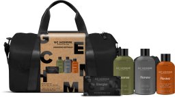 Grace Cole Homme Weekend Getaway Set ( Mandarinka, Bergamot &amp; Rozmarýn ) - Dárková sada péče o tělo v cestovní tašce
