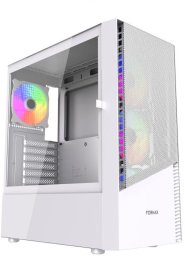 Obudowa Gembird Fornax 4300 ARGB biała (CCC-FC-4300W)