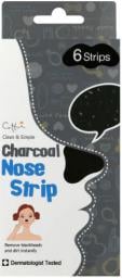  Cettua Charcoal Nose Strip 6 paski na nos z aktywnym węglem 6 szt.