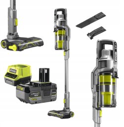 Vacuum cleaner - broom RYOBI RSVS18BL-1C40G, with battery 4.0 Ah