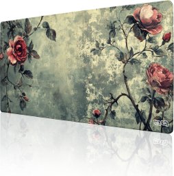 PODKŁADKA POD KLAWIATURĘ Vintage Rose 100x50 TILT Antypoślizgowa Gamingowa