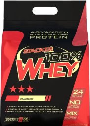 Stacker2 Europe - Białko, 100% Whey, Truskawka, Proszek, 2000g