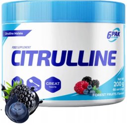 6PAK - Citruline Forest Fruits, Proszek, 200g