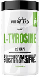 HIRO.LAB L-Tyrosine -120vcaps - L-Tyrozyna