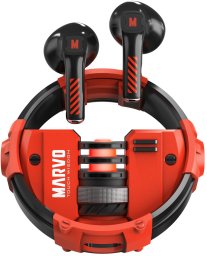 Słuchawki Marvo Quaz czerwone