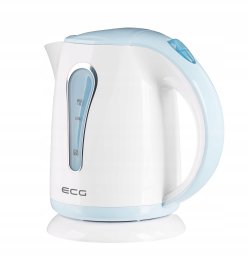 Electric, plastic kettle ECG RK 1022, blue, 1 l