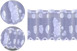 Firanka Biały Kurczaczek wysokość 50 cm DomoweTekstylia | WN2BK3 050 | Wielkanoc