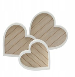 Boltze Tace dekoracyjne w kształcie serca SERCE