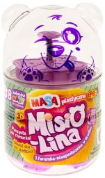 Masa plastyczna Misiolina 60g 1 foremka Różowa