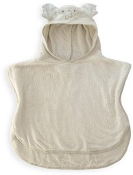 Poncho bambusowe Koala szary 0-2l BAMBOOM