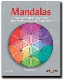 Den Fantastiske Malebog med Mandalas fra 8-99 år