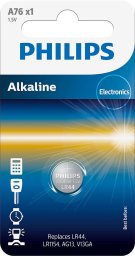 Philips Alkaline 1.5V Knopfzelle (LR44 / LR1154)