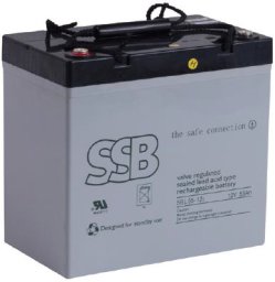 Akumulator AGM SBL 55-12i 12V55Ah M6