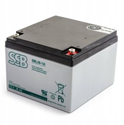 Akumulator AGM SBL 26-12i 12V26Ah M5 Niski