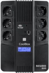 Zasilacz awaryjny UPS Interaktywny CoolBox 800 W 480 W