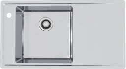 Alveus STRICTO 20 SAT QC L 860x472 zlew wpuszczany F/S + syfon Quick Close