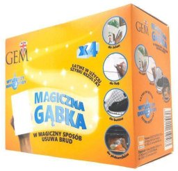Gem Magiczna gąbka do usuwania brudu 4szt