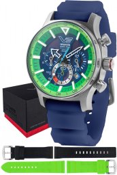 Zegarek męski Vostok Europe VR42-595A733SBL niebieski