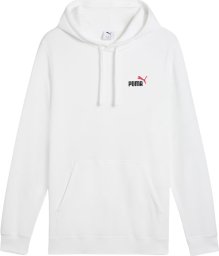 Bluza męska Puma Ess 2 Color Small No.1 Logo Hoodie TR biała 684719 02 XL