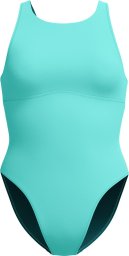 Damski Strój Kąpielowy Solid High Neck 1 Pc rozmiar L