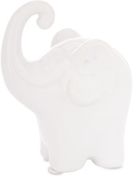 Figurka Słonik ceramiczny Ozdoba dekoracja do Salonu  10cm x 5cm x 8cm