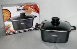 Garnek, brytfanka z powłoką zapobiegającą przywieraniu 2,8 L, Eisenbach