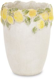 Osłonka Dekoracja do pokoju Cytryny 22,5cm x 17cm x 17cm