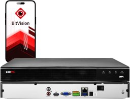 Rejestrator sieciowy KEEYO LV-V-NVR-32CH-K2 32 kanałowy 2x SATA