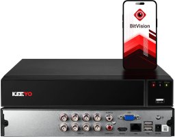 Rejestrator hybrydowy KEEYO LV-E-XVR-8CH-II 8 kanałowy