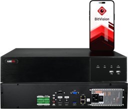 Rejestrator sieciowy KEEYO LV-V-NVR-64CH-K8 64 kanałowy 8x SATA