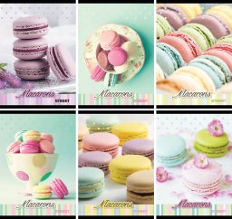 Zeszyt Street Donuts A4 5m 54k 80g kratka 65716