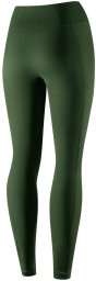 LE1397W Legginsy damskie CASUAL zielony M