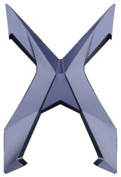 Tylna osłona "X" Angel XDekor Ciemny Niebieski