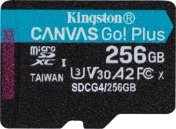 Kingston Technology Canvas Go! Plus 256 GB MicroSD UHS-I Klasa 10