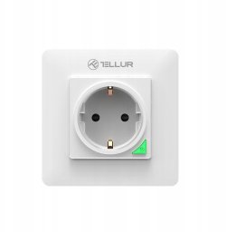 Tellur Smart WiFi Wall Plug 3000w, 16A, white