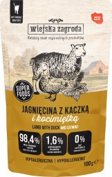 Karma mokra dla kota Jagnięcina z kaczką i kocimiętką (dorosły) 100g
