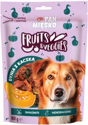 Pan Mięsko Przysmak dla psa Fruits & Veggies Dynia z kaczką (dorosły) 100g