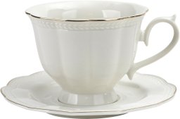 Komplet 2 filiżanek 250 ml + spodki Anet