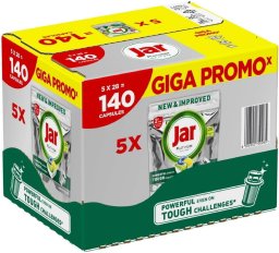 Kapsułki do zmywarki JAR All in One Lemon 5x28szt